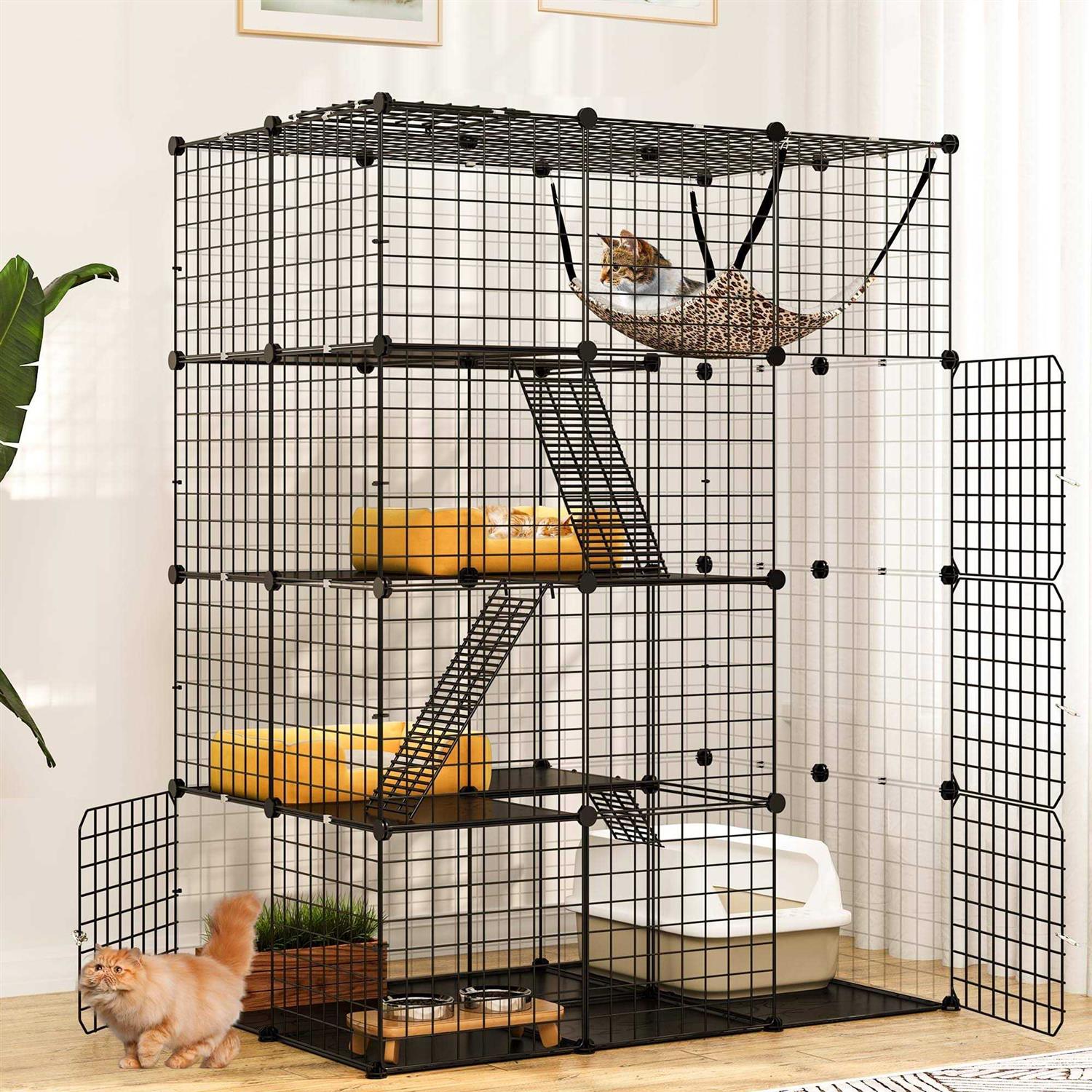 Yitahome Tier Cat Hammock Cat Enclosure Pet Supplies Online Sale