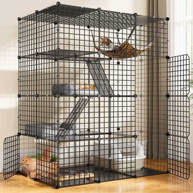 YITAHOME 4 Tier Cat Hammock Cat Enclosure - Pet Supplies online sale