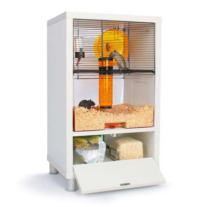 Omlet Secure Easy To Clean White Hamster Cage With Storage Pet Supplies Online Sale